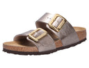 Birkenstock Damen Pantolette Sydney Cushion Buckle