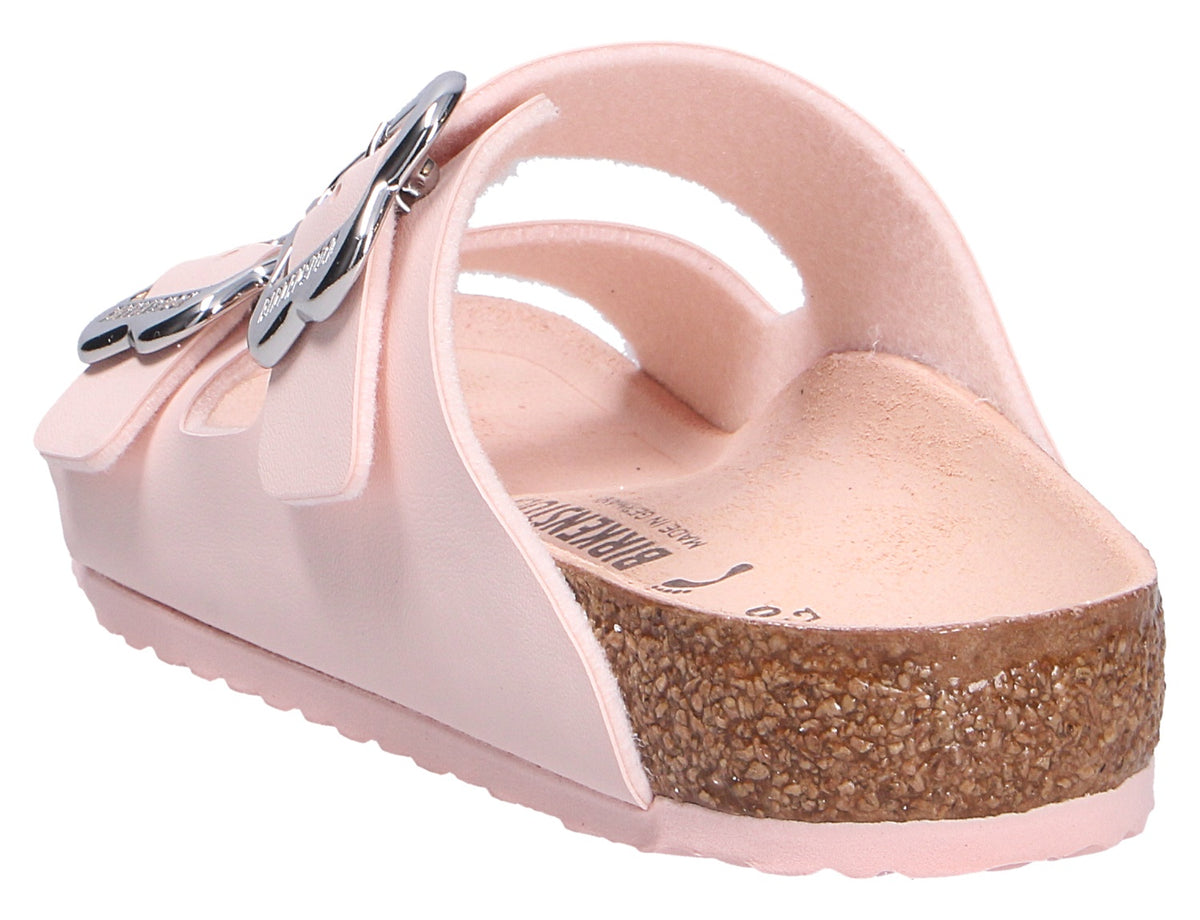 Birkenstock Mädchen Pantolette Arizona Flower Buckle Kids